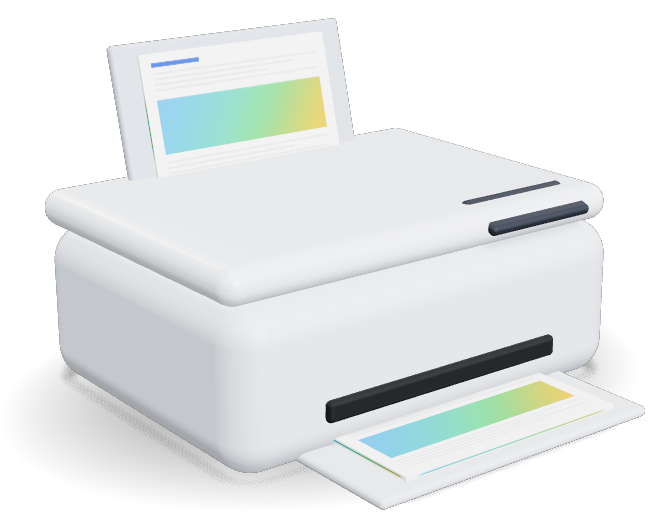 Compact Wireless All-in-One Inkjet Printer, 8.5 ppm, Document Feeder, Duplex, 100-Sheet Tray