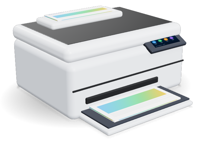 Wireless All-in-One Color Inkjet Printer, 22 ppm, Fax, Document Feeder, Duplex, 250-Sheet Tray
