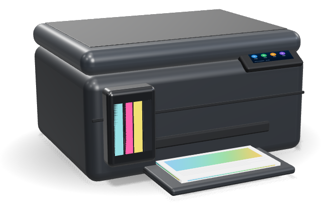 Wireless Refillable Ink Tank All-in-One Printer, 12 ppm